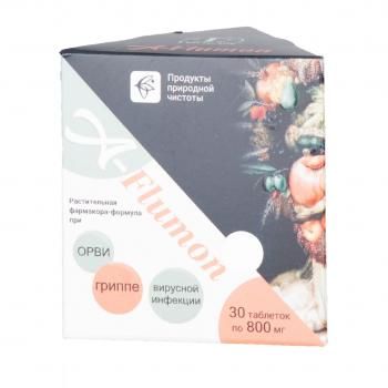 Таблетки A-Flumon от простуды Продукты природной чистоты 30*800 мг