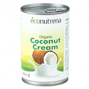 Сливки кокосовые органические 22%, Econutrena