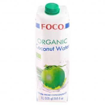 Вода кокосовая органическая FOCO