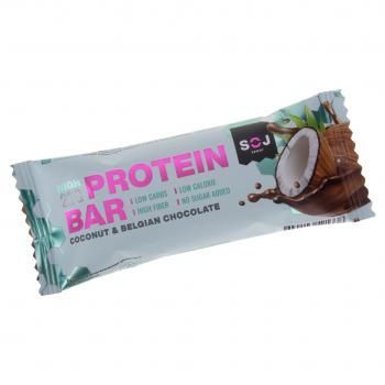 Батончик протеиновый с кокосом в мол шоколаде б/с PROTEIN BAR SOJ 50 гр