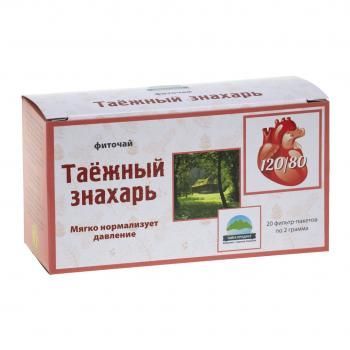 Чайный напиток Таежный знахарь 20*2 гр, Тайга-Продукт
