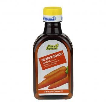 Масло льняное Морковное Компас Здоровья