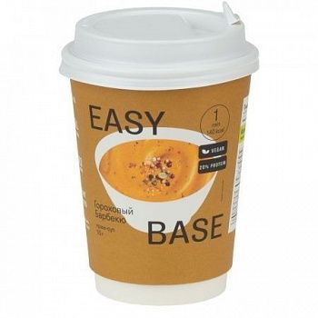 Суп гороховый протеиновый Барбекю быстрого приготовления EASY BASE 50 гр