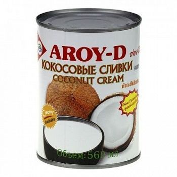 Сливки кокосовые (крем) 70%, AROY-D